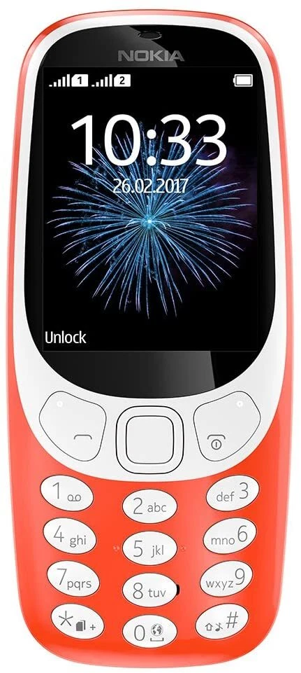 Preços baixos em Nokia 3310 Vermelho Celulares e smartphones | eBay