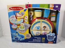 NIB Melissa  Doug Blues Clues  You Blues Birthday Celebration Play Set