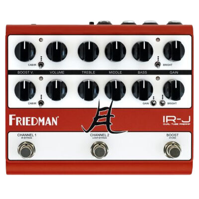 Friedman IR-J Jack E Lee Signature Dual-Channel Tube Preamp Effects Pedal