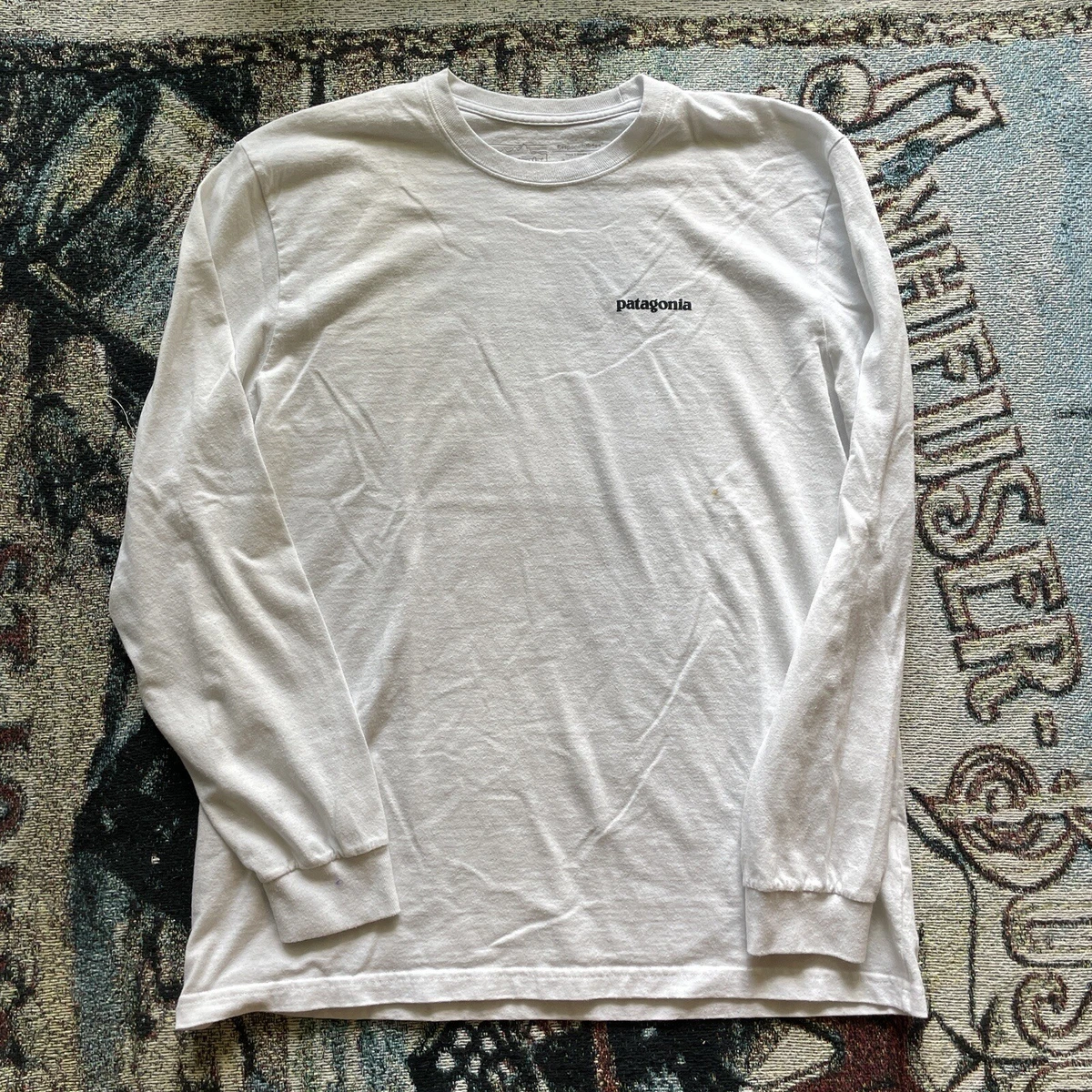 Patagonia white hotsell long sleeve top