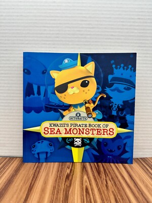 The Octonauts: KWAZII'S PIRATE BOOK OF SEA MONSTERS By Simon & Schuster UK - NEW