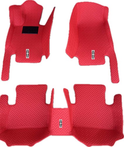 Custom PU Leather Car Floor Mats For Porsche – All Weather Waterproof – 4pc Set, Anti-Slip