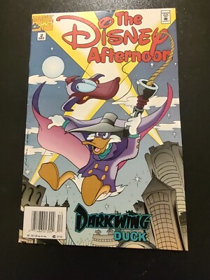 DISNEY AFTERNOON MARVEL COMIC NEWSSTAND DARKWING DUCK CHIP & DALE RESCUE RANGERS