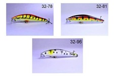 Akuna Pack of 3 Phantom Series 3.5 inch Shallow Diving Fishing Lure [BP-3-FLA-32