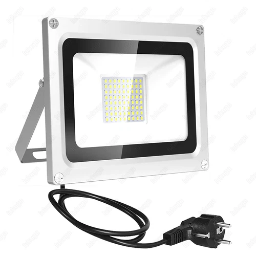 LED Fluter Stecker Außen Strahler Arbeitsleuchte Baustrahler Scheinwerfer Garten - Bild 3 von 251