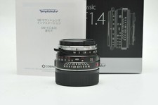 Voigtlander Classic NOKTON 35mm f/1.4 Lens for Leica M Mount