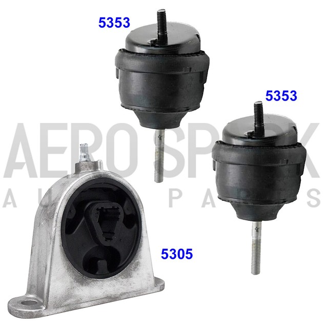 20072008 Chrysler Pacifica 4.0L Engine Motor & Trans. Mount 3PCS. same