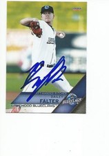 BAILEY FALTER Autographed Signed 2017 card Lakewood BlueClaws Phillies COA 