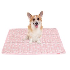 Dog Crate Mat Soft Dog Bed Mat with Cute Prints Anti-Slip Bottom Dog Crate Pad