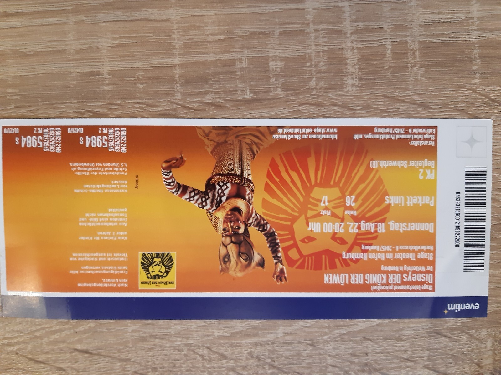 Eintrittskarten Das Musical Von der K nig Der L wen State eintrittskarten-das-musical-von-der-k-nig-der-l-wen-state