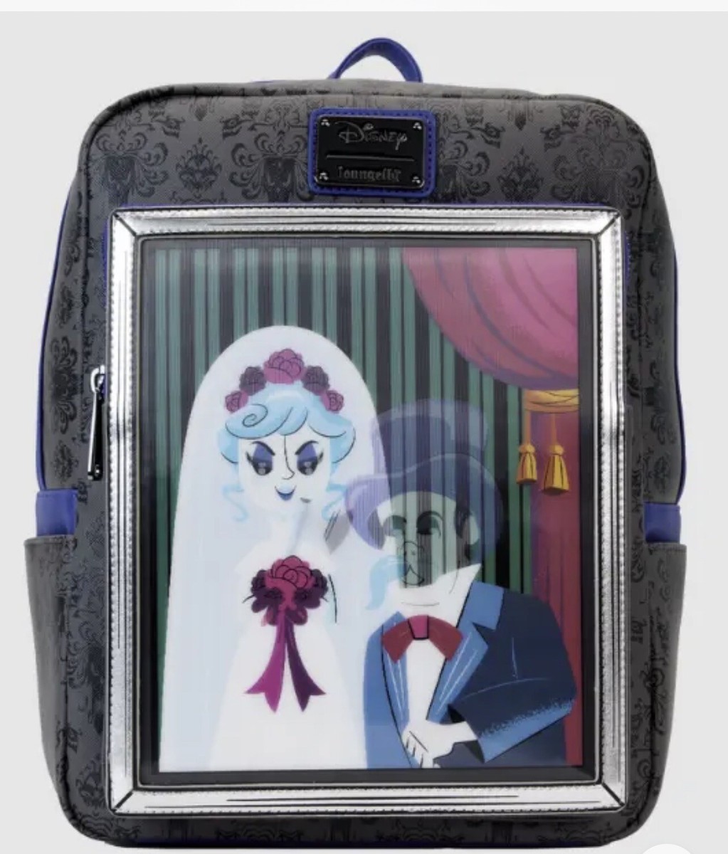 black widow mini backpack Loungefly x Marvel (One Size, Black) A captivating design for Disney fans and paranormal. HAUNTED MANSION THE BLACK WIDOW