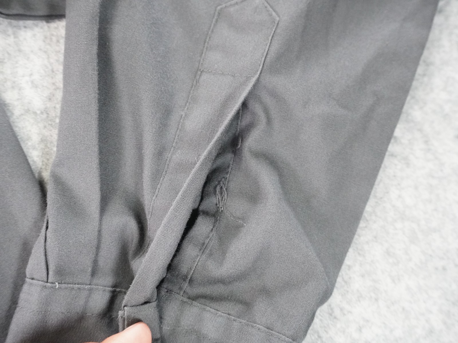 Jesse James Work Wear Shirt Mens Medium Gray West Coast Choppers M/C Club