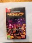 Minecraft Dungeons Ultimate Edition Nintendo Switch Cartridge