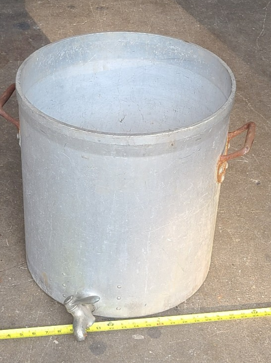 Vintage Wear-Ever 60 Qt Stock Pot No.836 Aluminum, thick metal