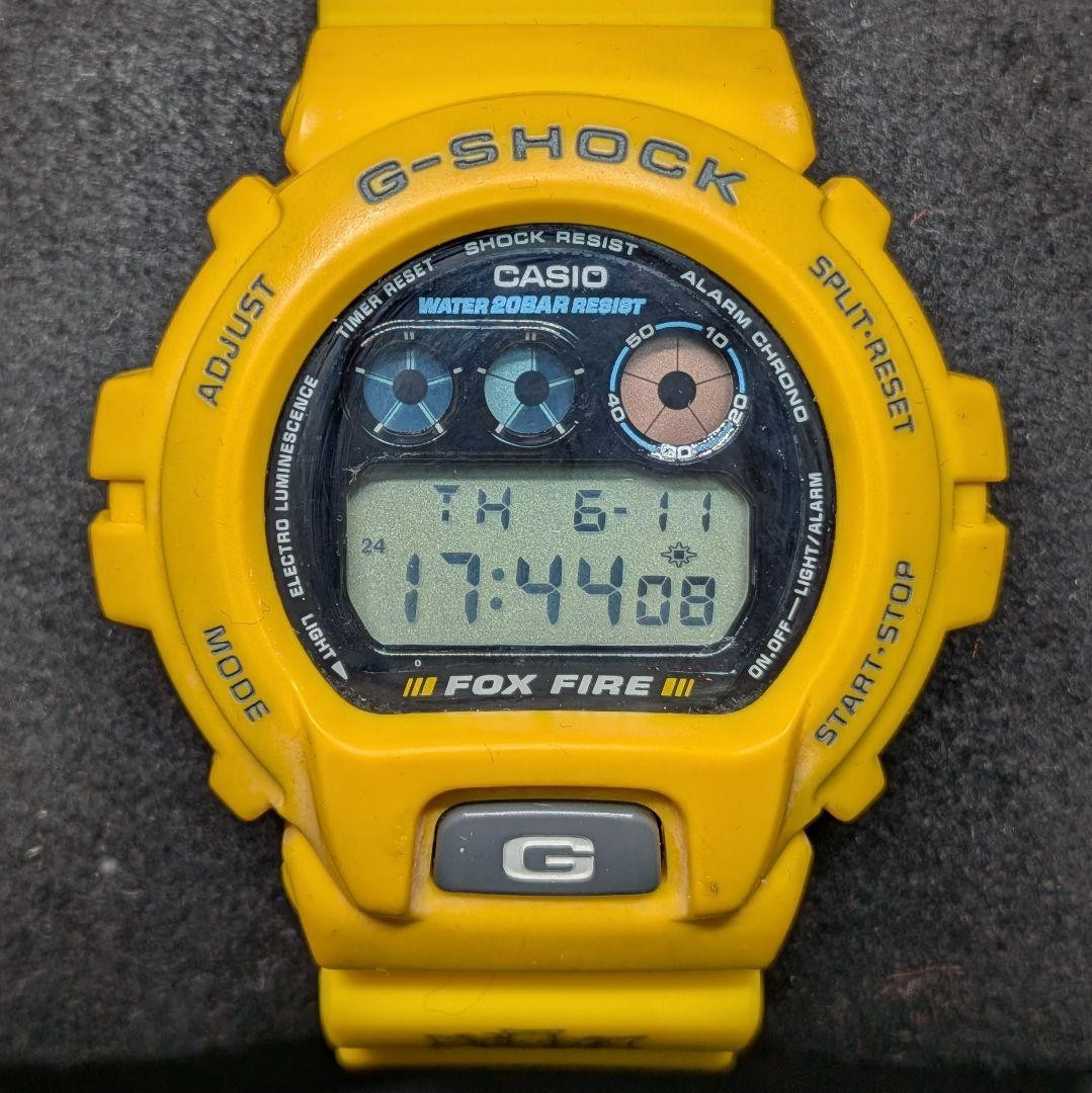 Casio G-SHOCK FOX FIRE DW-6900H-9 Yellow Watch | eBay