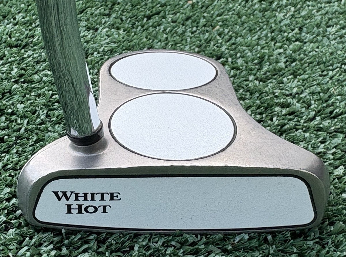 RARE LH Odyssey White Hot 2-Ball Putter Original Grip w 35