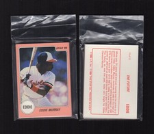 EDDIE MURRAY, Orioles ~ 12 card GLOSSY factory-sealed set ~ 1988 The Star Co