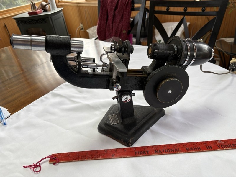 Vintage Ophthalmologist Refractometer. Lensometer Jr. Made In USA