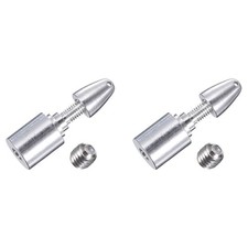 2PCS 2mm RC Airplane Spinners Fastening Propeller Adapter with 2 Machine Screws