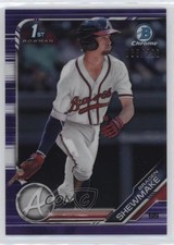 2019 Bowman Draft Chrome Purple Refractor /250 Braden Shewmake #BDC-59 0sm9
