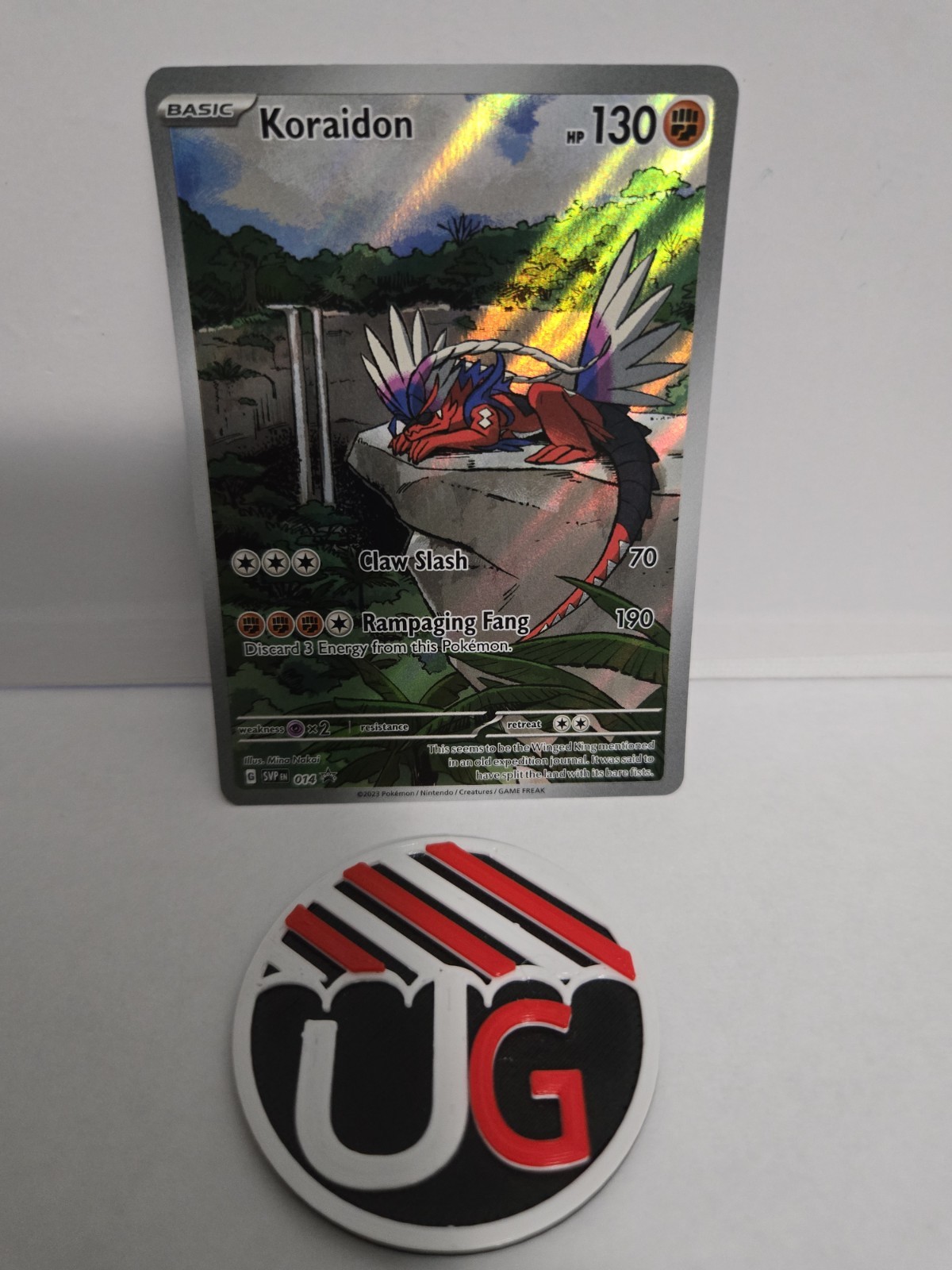 Pokemon Koraidon 014 Sv: Scarlet & Violet Promo Cards Holo ETB Promo NM