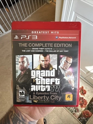 Grand Theft Auto IV 4 Complete Edition Sony PlayStation 3 PS3 CIB video game map