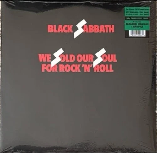 Black Sabbath We Sold Our Souls For Rock N Roll 2xLP Vinyl Record Green Sealed