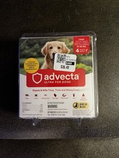 Advecta Ultra Flea Tick Topical Treatment L Large Dogs 4-Month Supply - NEW