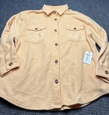 Billabong Jacket Womens XL Fleece Shirt Shacket Long Sleeve Pocket Button Up