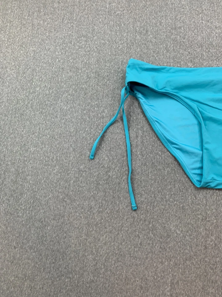 Roxy SD Beach Classics Hipster Lace up Side Bikini Swimsuit Bottom M Blue Surfer - Image 3 of 4