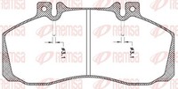 Bremsbelagsatz Scheibenbremse Remsa JCA 245.00 FüR Mercedes T2 Vario LN1 B670