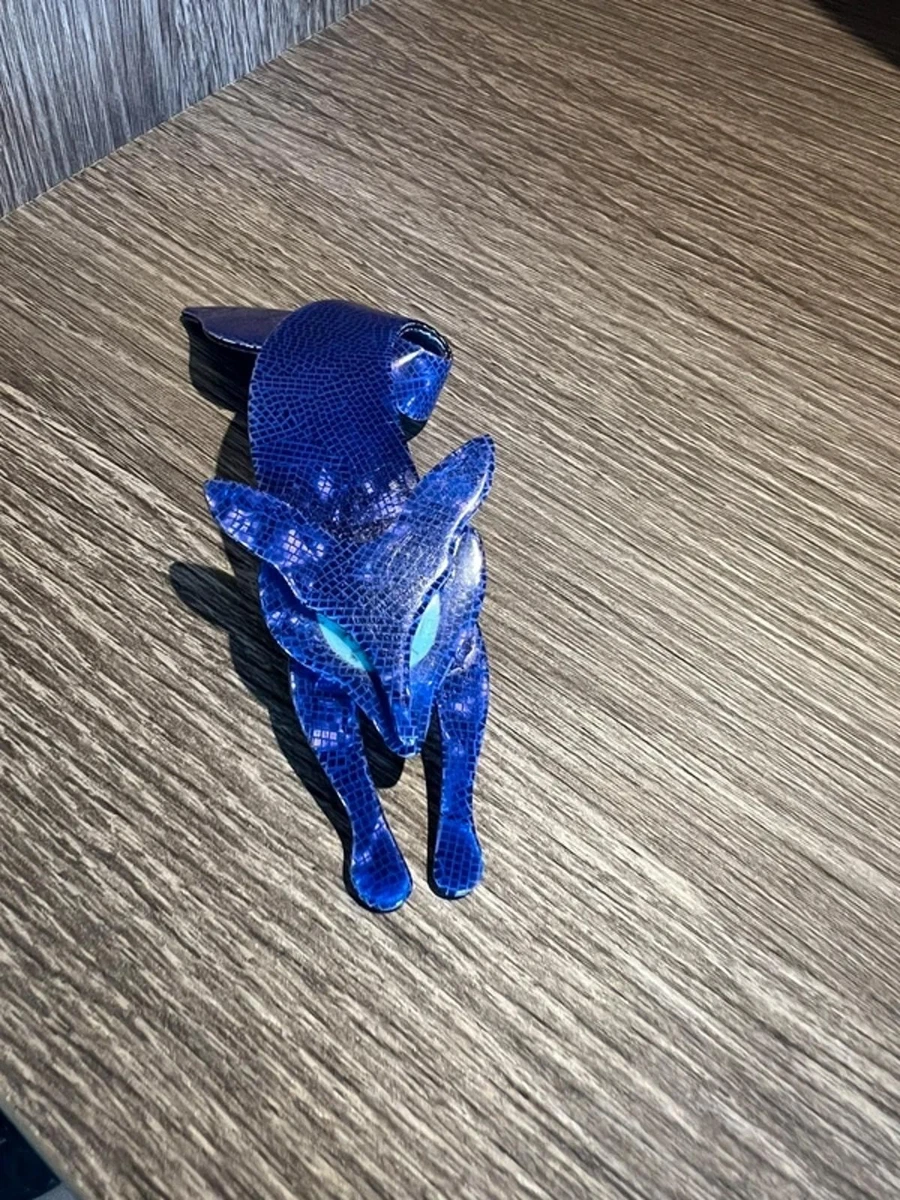 Lea Stein Fox Brooch for sale | eBay UK