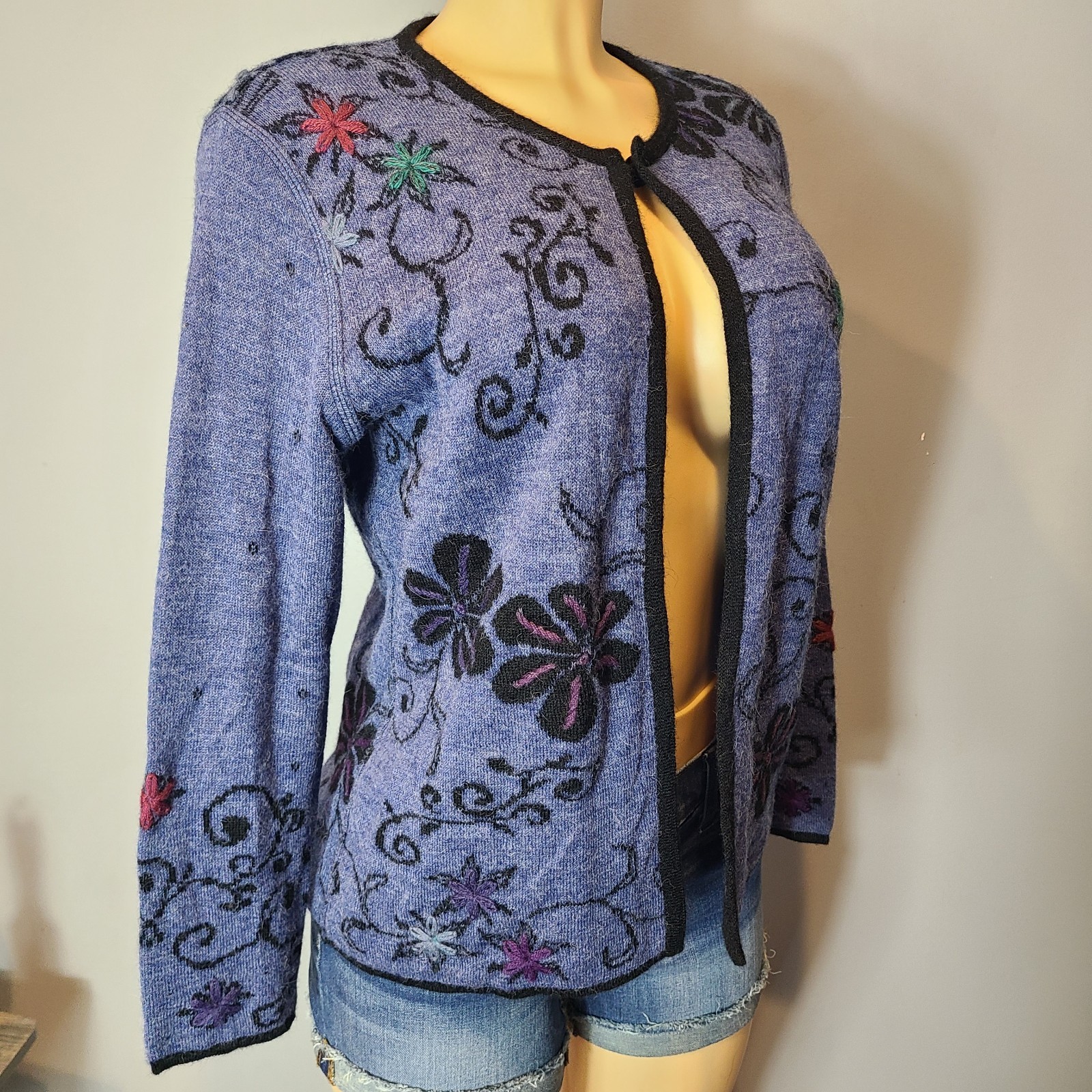 Peruvian Connection Eclipse Cardi Alpaca Sweater … - image 4