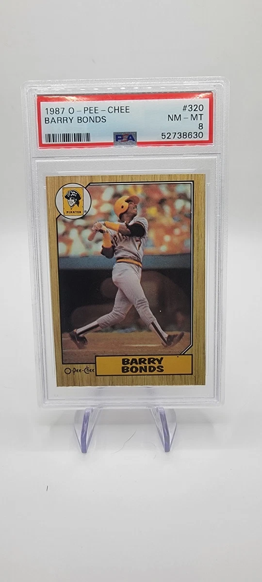 Barry Bonds Professional Sports Authenticator (PSA) Baseball