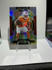 2025 PANINI SELECT 38 BUCKY IRVING SILVER CONCOURSE PRIZM TAMPA BAY BUCCANEERS