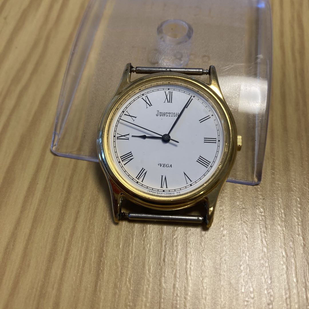 未使用 CITIZEN VEGA Junction ハイステージ QZ 腕時計 未使用 90s CITIZEN VEGA Junction 電池交換済 腕時計 - メルカリ
