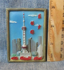 Oriental Pearl Tower Shanghai China 3D Magnet Souvenir Refrigerator