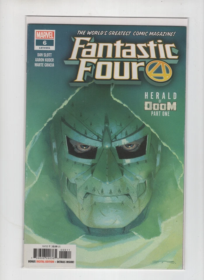 Fantastic Four #6 (2019) 1st app Victorious, Marvel Comics - Bild 1 von 1