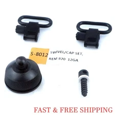 For Remington 870 12 Ga Sling Mount Set Magazine Cap Swivel Adapter Set S-8012