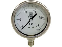 Manometer Chemie 0-4 Bar, 63 Mm FüR G1/4 Dn 8 1/4' Radial, In Chemie-AusfüHrung