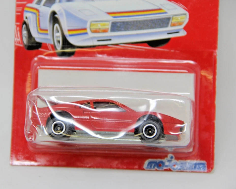 Vintage MAJORETTE #211 FERRARI GTO RED Made In France New On Card Rare Free Ship - Image 2 of 4