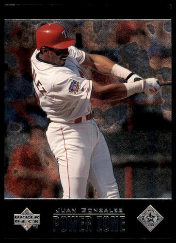 1998 Upper Deck Special F/X Juan Gonzalez #PZ3 card