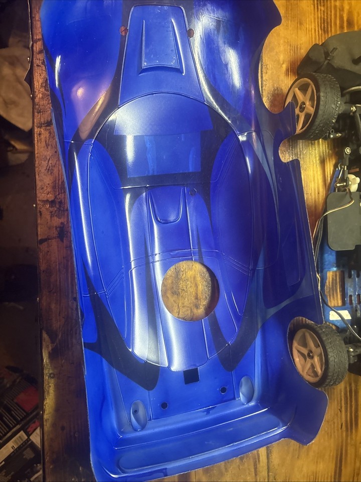 Traxxas Nitro 4 Tec 3.3 1/10 Touring car With Original Box Project Car ...