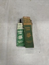 Vintage Cities Service 3 oz Handi-lube  Metal Tube Household Grease
