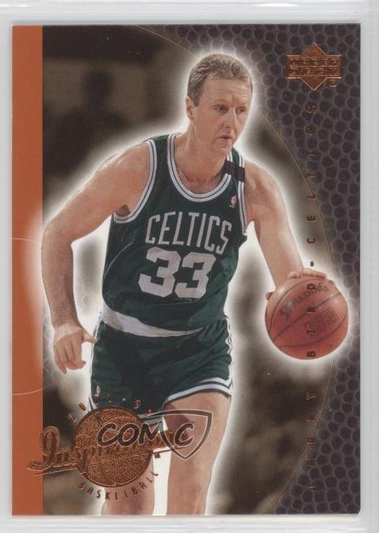 2001-02 Upper Deck Inspirations Larry Bird #6 HOF 4k8