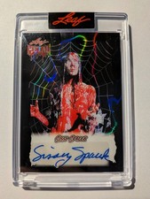 SISSY SPACEK Auto 2025 Leaf HALLOWEEN Autograph Carrie Movie VERY RARE # 2/3 SISSY SPACEK Auto 2025 Leaf HALLOWEEN Autograph Carrie Movie VERY RARE # 2/3