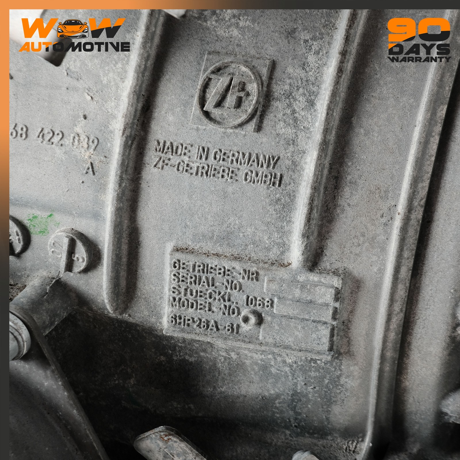 06-13 BENTLEY CONTINENTAL FLYING SPUR 6 SPEED AUTOMATIC TRANSMISSION GEARBOX OEM