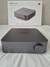 WiiM Amp Multiroom Streaming Amplifier | Compatible With AirPlay | Space Gray