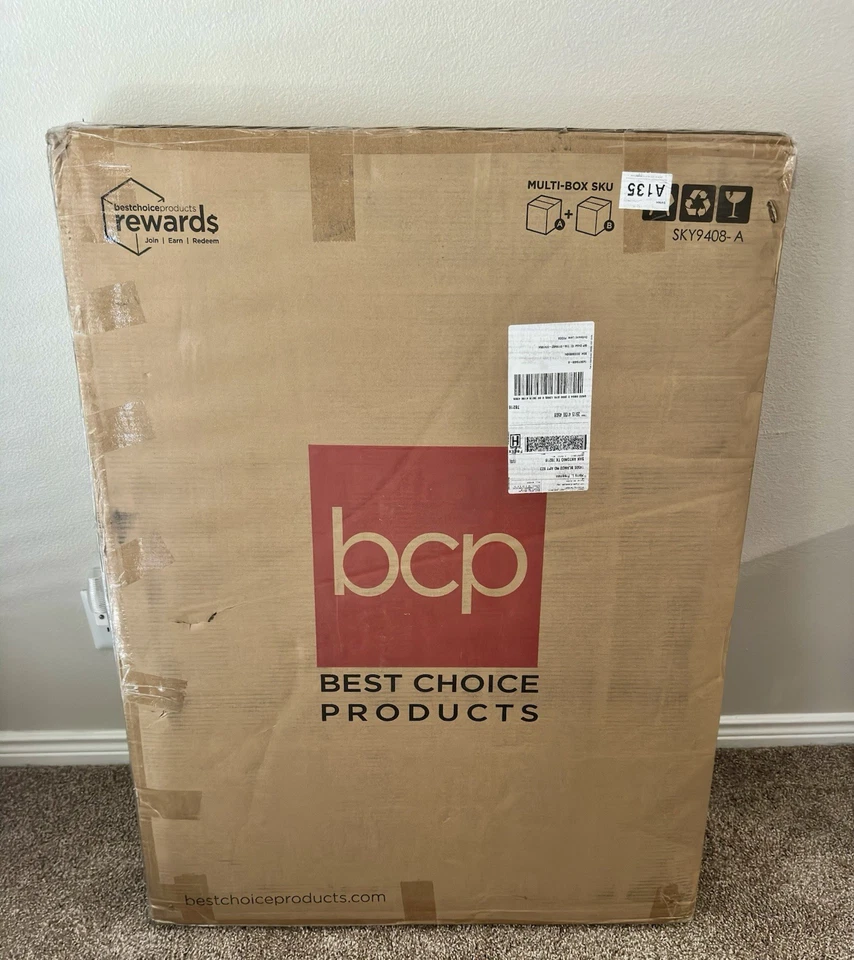 Brand New 7-Piece Modern Dining Room Set - Black/Gray Table with 6 Chairs - Image 2 of 4