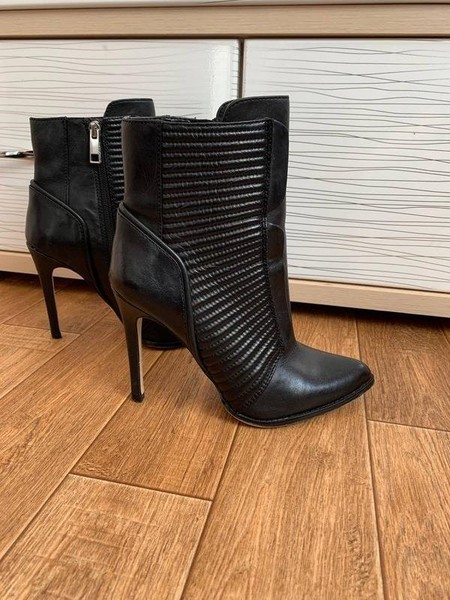 Women BCBGeneration Ankle Boots Black Leather 37